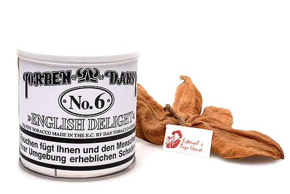 Torben Dansk English Delight No. 6 Pipe tobacco 50g Tin Torben Dansk English Delight No. 6 Pipe tobacco 50g Tin